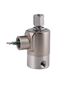 Valve, 3-Way, SST, 120V60Hz