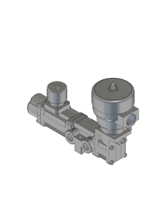 Valve, 3-Way, SST, 24VDC
