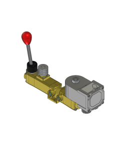 Valve, 3-Way, Brass, 24VDC