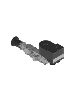 Valve, 3-Way, SST, 24VDC
