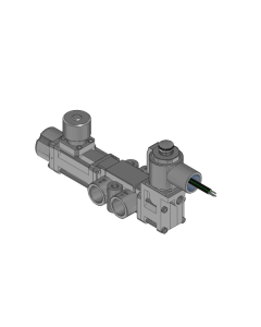 Valve, 3-Way, SST, 24VDC