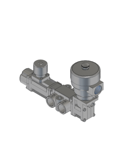Valve, 3-Way, SST, 24VDC