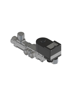 Valve, 3-Way, SST, 24VDC