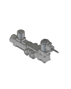 Valve, 3-Way, SST, 24VDC
