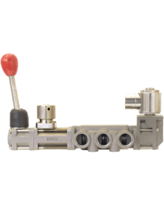 Valve, 4-Way, Brass, 24VDC