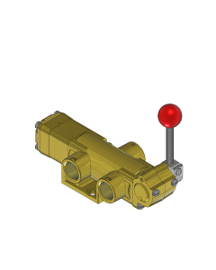 Valve, Diverter, Brass