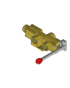 Valve, Diverter, Brass