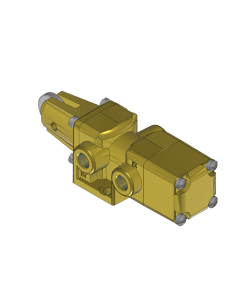 Valve, 3-Way, Brass