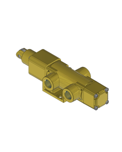 Valve, 3-Way, Brass