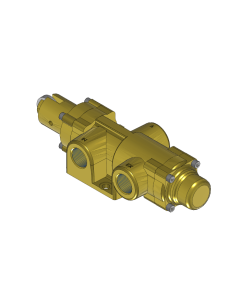 Valve, 3-Way, Brass