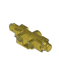 Valve, 3-Way, Brass