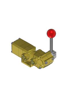 Valve, 3-Way, Brass