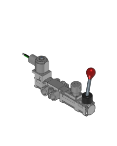 Valve, 3-Way, SST, 24VDC