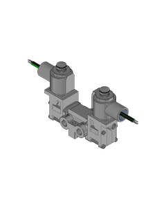 Valve, 3-Way, SST, 24VDC
