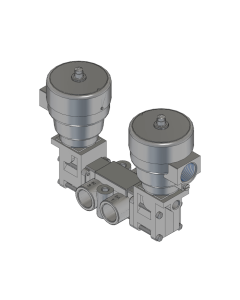 Valve, 3-Way, SST, 24VDC
