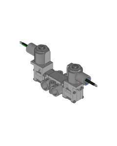 Valve, 3-Way, SST, 24VDC