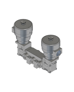 Valve, 4-Way, SST, 24VDC