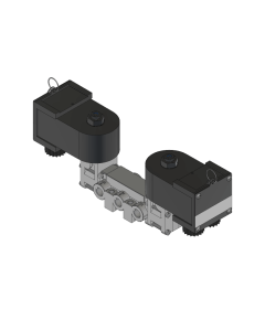 Valve, 4-Way, SST, 125VDC