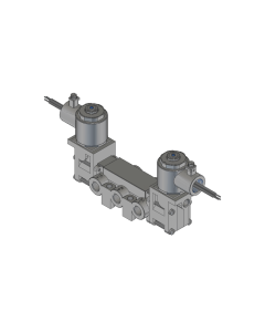 Valve, 4-Way, SST, 120V60Hz