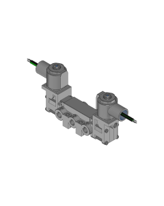 Valve, 4-Way, SST, 12VDC