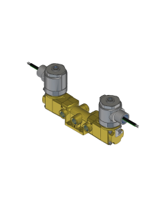 Valve, 4-Way, NPB, 24VDC