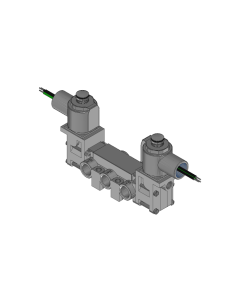 Valve, 4-Way, SST, 120V60Hz