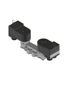 Valve, 4-Way, SST, 24VDC