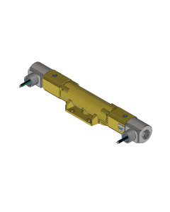 Valve, 4-Way, Brass, 120V60Hz