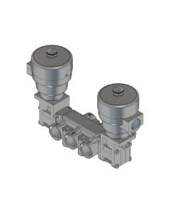 Valve, 4-Way, SST, 24VDC