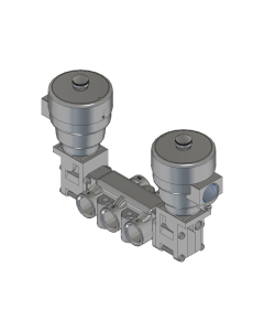 Valve, 4-Way, SST, 24VDC