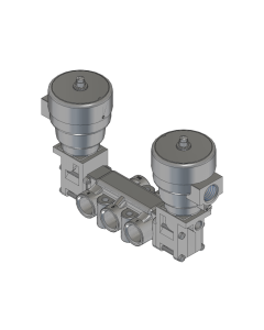 Valve, 4-Way, SST, 24VDC