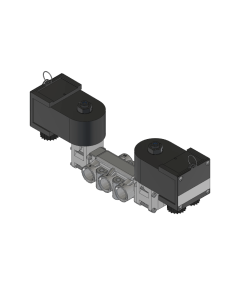Valve, 4-Way, SST, 24VDC