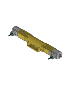 Valve, 4-Way, Brass, 24VDC