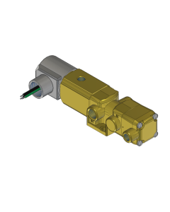 Valve, 2-Way, Brass, 120V60Hz