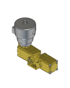 Valve, 2-Way, Brass, 24VDC