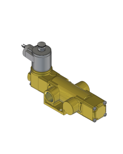 Valve, 2-Way, Brass, 24VDC