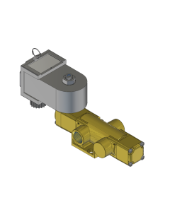 Valve, 2-Way, Brass, 24VDC