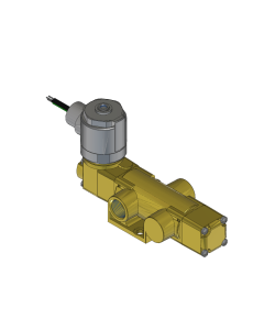 Valve, 2-Way, Brass, 120V60Hz
