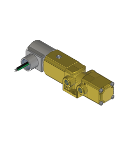 Valve, 3-Way, Brass, 120V60Hz