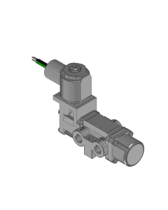 Valve, 3-Way, SST, 12VDC