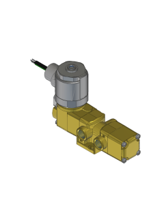 Valve, 3-Way, NPB, 24VDC