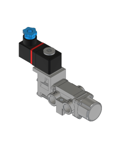 Valve, 3-Way, SST, 24VDC