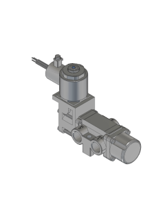 Valve, 3-Way, SST, 24VDC