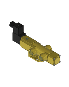 Valve, 3-Way, Brass, 120V60Hz