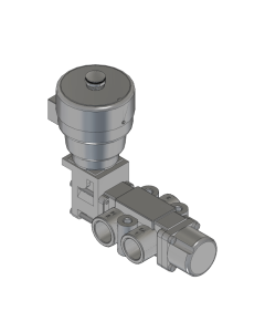 Valve, 3-Way, SST, 24VDC
