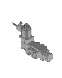Valve, 3-Way, SST, 24VDC