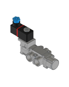 Valve, 3-Way, SST, 24VDC