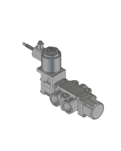 Valve, 3-Way, SST, 24VDC