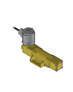 Valve, 3-Way, Brass, 24VDC