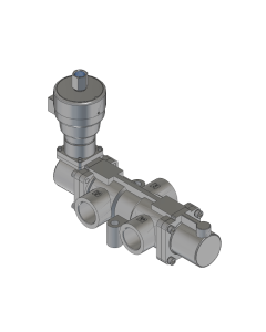 Valve, 3-Way, SST, 24VDC
